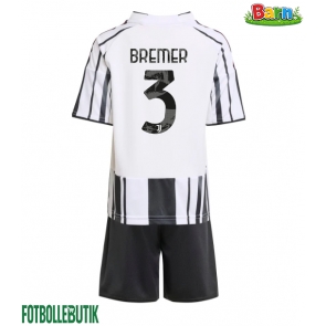 Juventus Gleison Bremer #3 Hemmaställ Barn 2025-26 Kortärmad (+ Korta byxor)